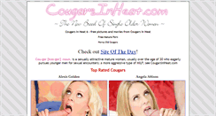 Desktop Screenshot of cougarsinheat6.com
